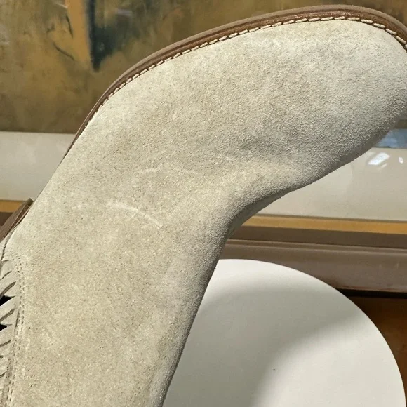 🌸PAUL GREEN🌸 Vienna Chelsea Boot Biscuit Soft Suede Size: 5UK